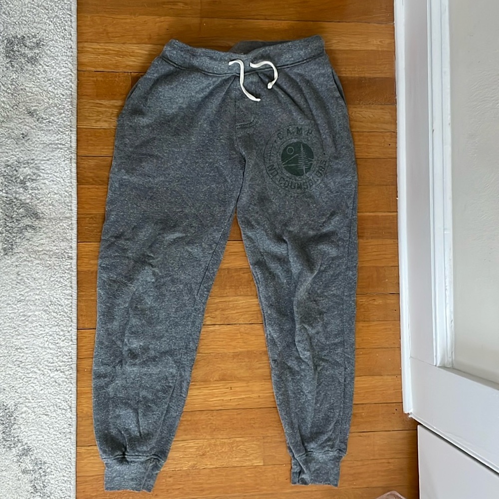 Men's Alternative Apparel Gray City Sweat Jogger Pants Casual Sz M